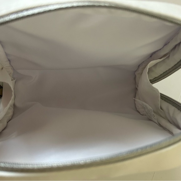 DIOR White Silver Make-up Cosmetic toiletrie pouch bag - Picture 8 of 9